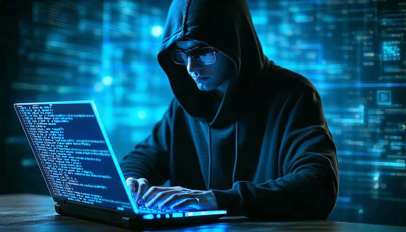hacker with stolen password-2